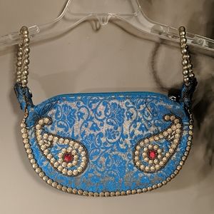 Handmade beaded, sequin handbag